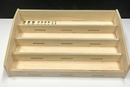 Unfinished Craft Paint Rack
